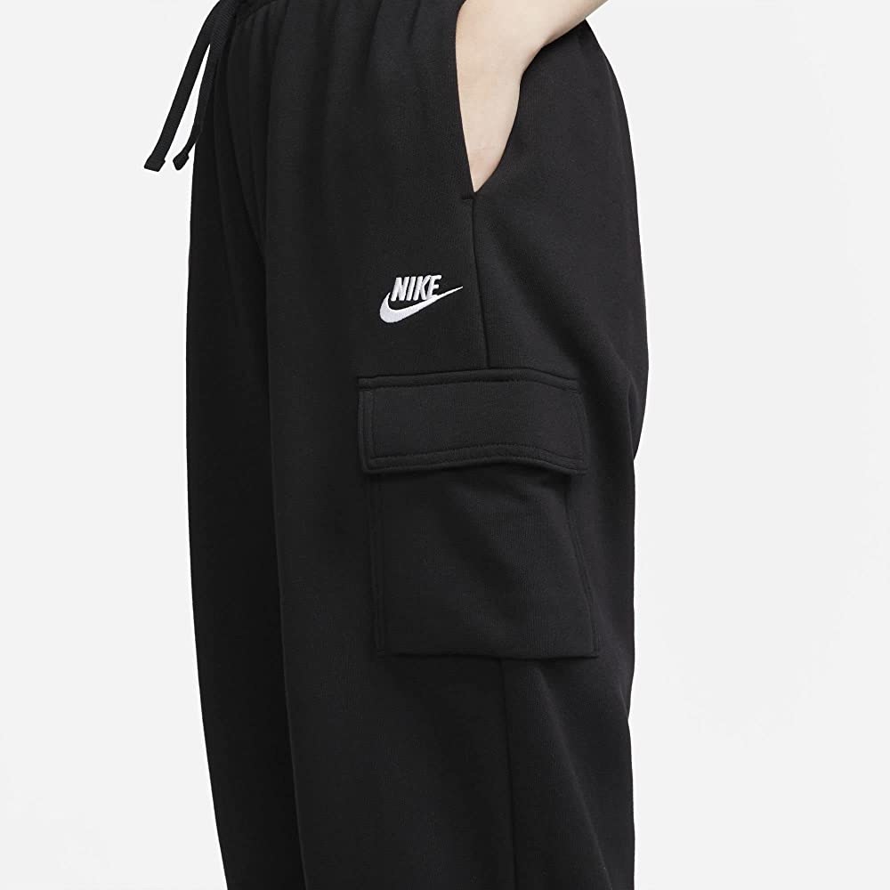 Nike Sportswear Black Club Fleece Cargo Pocket Joggers